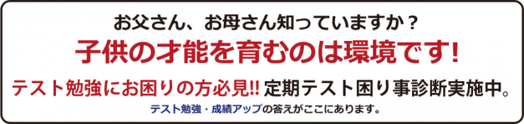 子供の才能を育むのは環境です 子供の才能を育むのは環境です